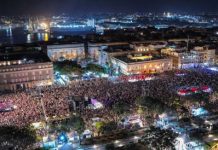 A record 40,000 people attended the Isle of MTV at the Floriana Pits