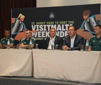 VisitMalta Weekender 2026 heading to St James’ Park in Newcastle