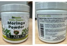 Do not consume this product: Health Authority warn