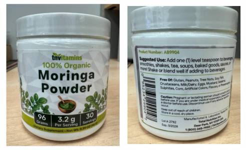Do not eat this Moringa Powder