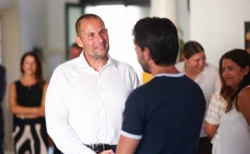 During a visit to The Manor, Prime Minister Robert Abela promises government support will continue