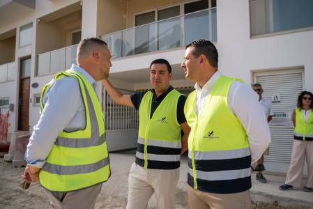 Minister for Infrastructure, Planning and Employment Jonathan Attard in Fgura