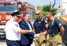 All members of the Civil Protection Department now certified according to international training standards