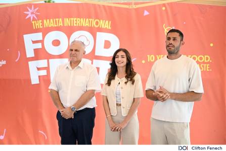 Minister for Agriculture, Fisheries and Food Supply Anton Refalo at launch of Malta International Food Festival