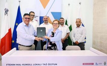 New warehouse for the Żejtun Local Council through an agreement with the Lands Authority