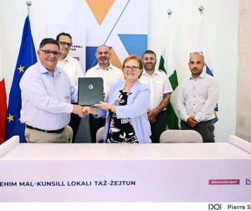 New warehouse for the ลปejtun Local Council through an agreement with the Lands Authority