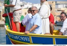 Marsaxlokk welcomes the start of the lampuki season with the blessing of boats and ships