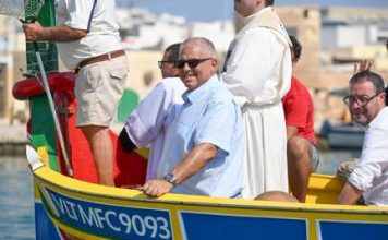 Marsaxlokk welcomes the start of the lampuki season with the blessing of boats and ships