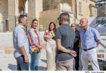 Works by the Public Works Department to resurface three roads in Ħamrun with an investment of almost half a million euros