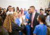 Deputy Prime Minister Ian Borg meets newly qualified nurses and midwives joining the Mater Dei Hospital team