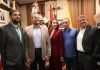 Prime Minister Robert Abela and his wife Dr Lydia Abela meet with the Maltese community in Astoria, New York
