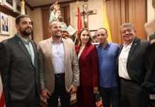 Prime Minister Robert Abela and his wife Dr Lydia Abela meet with the Maltese community in Astoria, New York