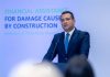New Financial Assistance Service for people suffering damage due to construction works