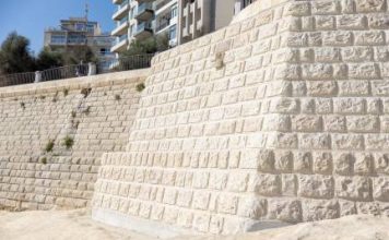 Works nearing completion at Fond Għadir in Sliema