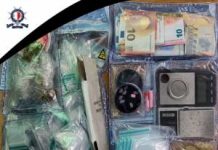 Four arrested on drugs charges