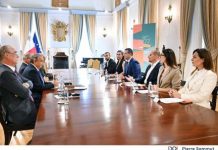 Prime Minister Robert Abela meets with representatives of the Malta Employers’ Association, MEA, for a consultation meeting ahead of Budget 2027