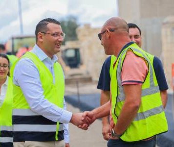 Final works on the Bur il-Kbir project in Siġġiewi