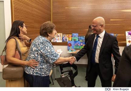 Parliamentary Secretary responsible for Active Ageing, Deo Debattista at Talent for the Elderly