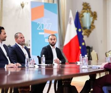 PM Robert Abela in pre-Budget meeting with Maltese Unions Forum