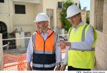 Works are underway on a new social housing project in Qrendi