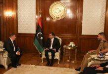 Second day of meetings in Libya – Minister Bedingfield meets with Libyan Prime Minister Abdul Hamid Dbeibah